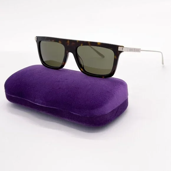 NEW AUTHENTIC GUCCI GG1437S 002 SQUARE MEN SUNGLASSES GUCCI